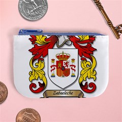 Zabaeleche Coat of Arm Mini Coin Purse from ArtsNow.com Front