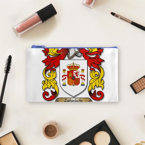 Zabaeleche Coat of Arm Cosmetic Bag (Small) from ArtsNow.com Front