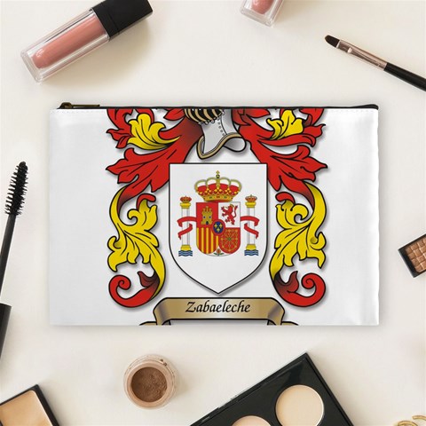 Zabaeleche Coat of Arm Cosmetic Bag (Large) from ArtsNow.com Front