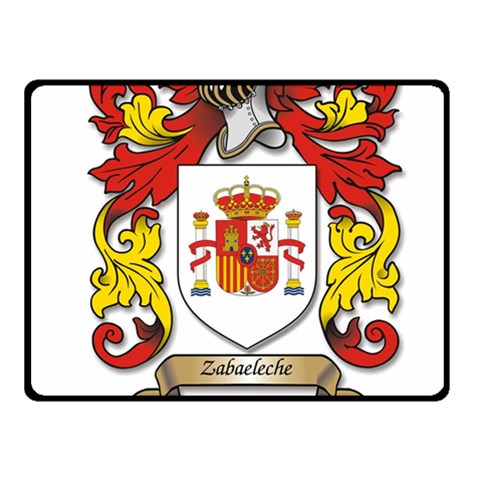 Zabaeleche Coat of Arm Fleece Blanket (Small) from ArtsNow.com 50 x40  Blanket Front