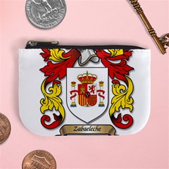 Zabaeleche Coat of Arm Mini Coin Purse from ArtsNow.com Front