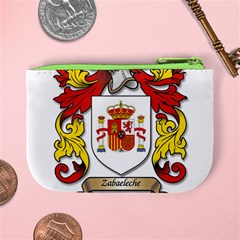 Zabaeleche Coat of Arm Mini Coin Purse from ArtsNow.com Back