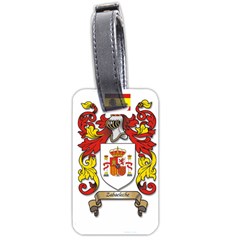 Zabaeleche Coat of Arm Luggage Tag (two sides) from ArtsNow.com Back