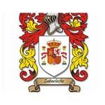 Zabaeleche Coat of Arm Double Sided Flano Blanket (Medium) 