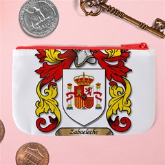 Zabaeleche Coat of Arm Large Coin Purse from ArtsNow.com Back
