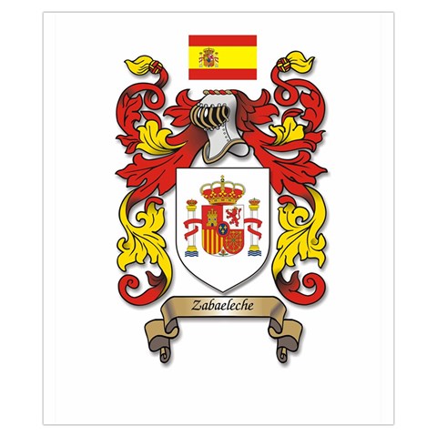 Zabaeleche Coat of Arm Drawstring Pouch (XS) from ArtsNow.com Front