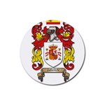 Zabaeleche Coat of Arm Rubber Coaster (Round)