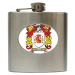 Zabaeleche Coat of Arm Hip Flask (6 oz)