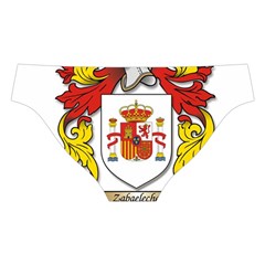 Zabaeleche Coat of Arm Cross Back Hipster Bikini Set from ArtsNow.com Back Under