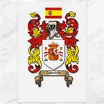 Zabaeleche Coat of Arm Canvas 12  x 18 