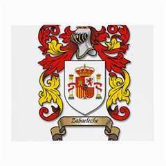 Zabaeleche Coat of Arm Small Glasses Cloth (2 Sides) from ArtsNow.com Front