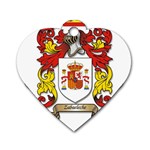 Zabaeleche Coat of Arm Dog Tag Heart (One Side)