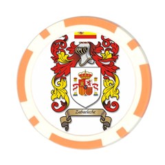 Zabaeleche Coat of Arm Poker Chip Card Guard (10 pack) from ArtsNow.com Back