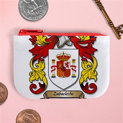 Zabaeleche Coat of Arm Mini Coin Purse from ArtsNow.com Front