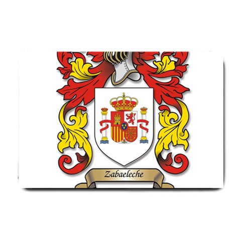 Zabaeleche Coat of Arm Small Doormat  from ArtsNow.com 24 x16  Door Mat