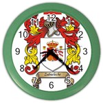 Zabaeleche Coat of Arm Color Wall Clock