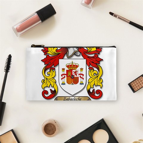 Zabaeleche Coat of Arm Cosmetic Bag (Small) from ArtsNow.com Front
