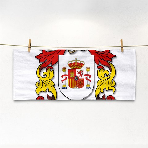Zabaeleche Coat of Arm Hand Towel from ArtsNow.com Front