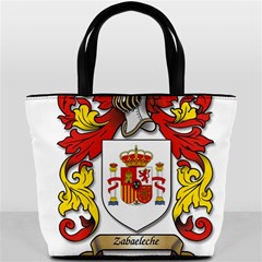 Zabaeleche Coat of Arm Bucket Bag from ArtsNow.com Back