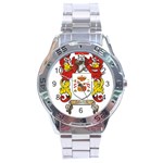 Zabaeleche Coat of Arm Stainless Steel Analogue Watch