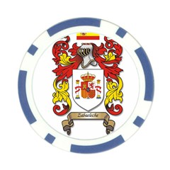 Zabaeleche Coat of Arm Poker Chip Card Guard (10 pack) from ArtsNow.com Back