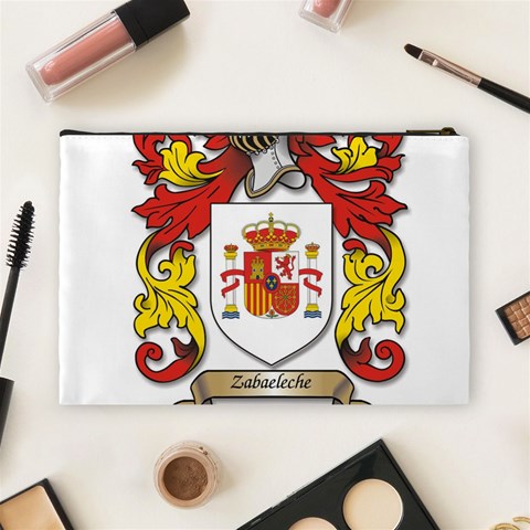 Zabaeleche Coat of Arm Cosmetic Bag (Large) from ArtsNow.com Back