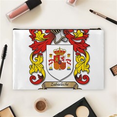 Zabaeleche Coat of Arm Cosmetic Bag (Large) from ArtsNow.com Back