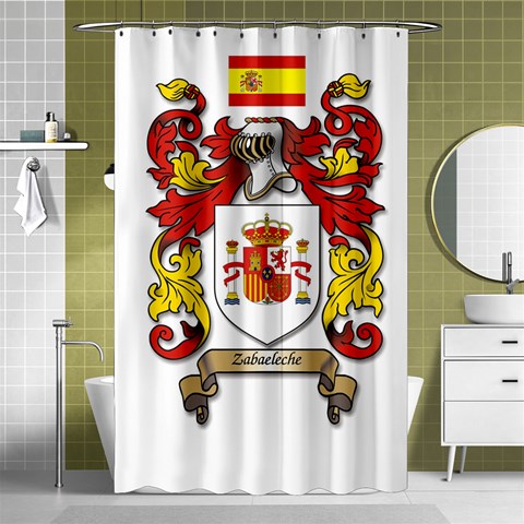 Zabaeleche Coat of Arm Shower Curtain 48  x 72  (Small)  from ArtsNow.com Curtain(48  X 72 ) - 42.18 x64.8  Curtain(48  X 72 )
