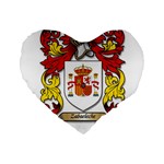 Zabaeleche Coat of Arm Standard 16  Premium Heart Shape Cushions