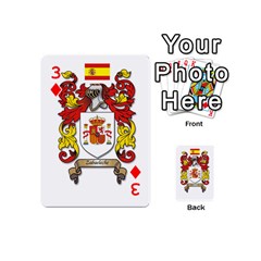 Zabaeleche Coat of Arm Playing Cards 54 Designs (Mini) from ArtsNow.com Front - Diamond3