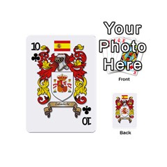 Zabaeleche Coat of Arm Playing Cards 54 Designs (Mini) from ArtsNow.com Front - Club10