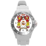 Zabaeleche Coat of Arm Round Plastic Sport Watch (L)