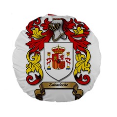 Zabaeleche Coat of Arm Standard 15  Premium Round Cushions from ArtsNow.com Back