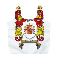 Zabaeleche Coat of Arm Full Print Recycle Bag (L) from ArtsNow.com Back