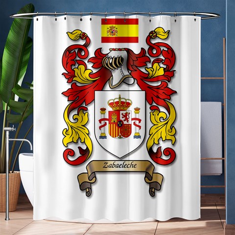 Zabaeleche Coat of Arm Shower Curtain 60  x 72  (Medium)  from ArtsNow.com 60 x72  Curtain