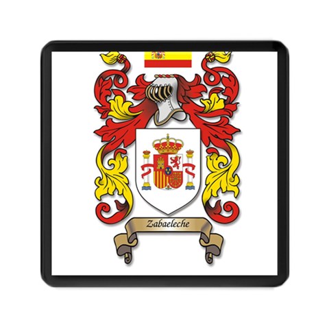 Zabaeleche Coat of Arm Memory Card Reader (Square) from ArtsNow.com Front
