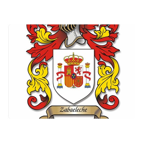 Zabaeleche Coat of Arm Double Sided Flano Blanket (Mini)  from ArtsNow.com 35 x27  Blanket Front