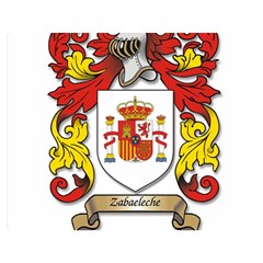 Zabaeleche Coat of Arm Double Sided Flano Blanket (Medium)  from ArtsNow.com 60 x50  Blanket Back