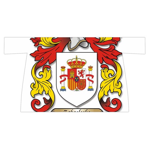 Zabaeleche Coat of Arm Wristlet Pouch Bag (Small) from ArtsNow.com Front