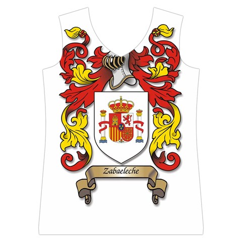 Zabaeleche Coat of Arm Women s Basketball Tank Top from ArtsNow.com Front