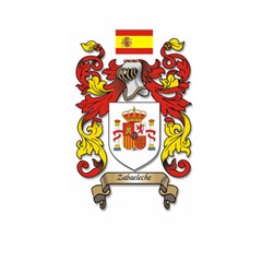Zabaeleche Coat of Arm Duvet Cover Double Side (Single Size) from ArtsNow.com Back