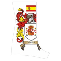 Zabaeleche Coat of Arm Boyleg Halter Swimsuit  from ArtsNow.com Back Right