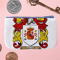 Zabaeleche Coat of Arm Large Coin Purse from ArtsNow.com Back