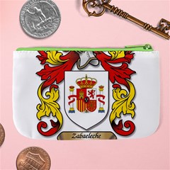 Zabaeleche Coat of Arm Large Coin Purse from ArtsNow.com Back