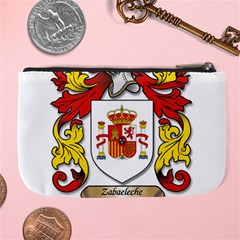 Zabaeleche Coat of Arm Large Coin Purse from ArtsNow.com Back