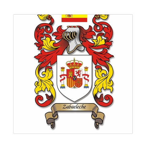 Zabaeleche Coat of Arm Duvet Cover Double Side (Full/ Double Size) from ArtsNow.com Back