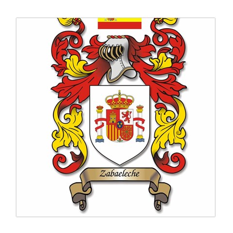 Zabaeleche Coat of Arm Duvet Cover Double Side (Queen Size) from ArtsNow.com Back