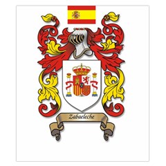 Zabaeleche Coat of Arm Duvet Cover Double Side (California King Size) from ArtsNow.com Back