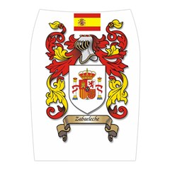 Zabaeleche Coat of Arm Midi Wrap Pencil Skirt from ArtsNow.com Back