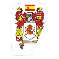 Zabaeleche Coat of Arm Midi Wrap Pencil Skirt from ArtsNow.com  Front Right 